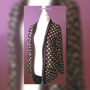 Kardashian Kollection Polkadot Cardigan